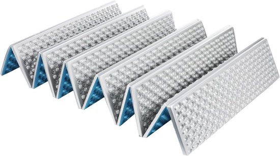 Slaapmat - Kampeermatras - Buiten slapen - Vochtwerend en dik - 186x56cm - Grijs