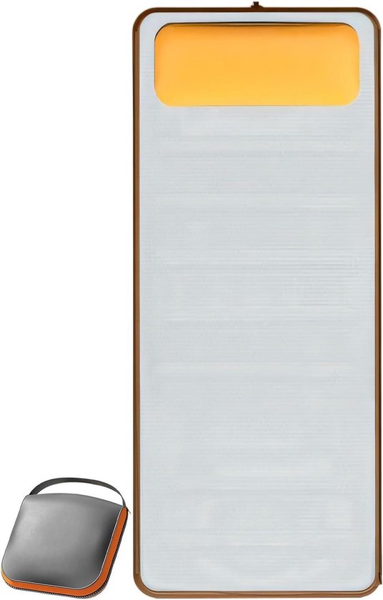 Slaapmat Kamperen - Luchtbed Tent - Buiten Ontspannen - 15cm Dikke Isolatie - 200x60cm - Enkele Kleur