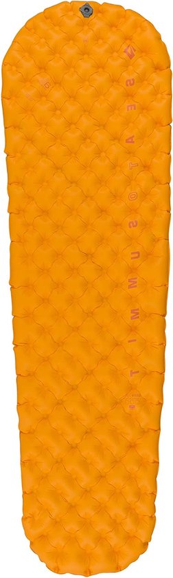 Slaapmat - Luchtbed Kamperen - Ultralicht Backpacken - Geïsoleerd R-Waarde 3.1 - 183 cm Lengte - Oranje