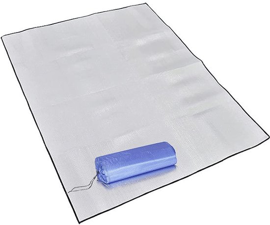 Slaapmat voor camping, isolatiemat, opvouwbare tentmat, vloermat, thermomat, mat van aluminiumfolie