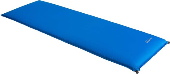 Slaapmat Zelfopblazend - Kampeer Mat - Outdoor Slapen - 10 cm Dik Comfort - 196 x 63 cm - Blauw van Merkloos
