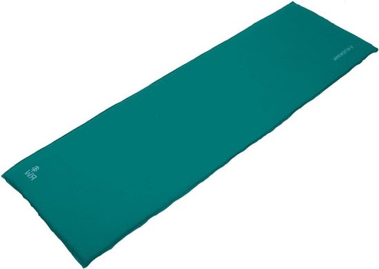 Slaapmat - Zelfopblazend - Kamperen en outdoor - Zelfopblazend comfort - 1-persoons - Groen
