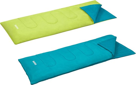Slaapzak 180 x 75 cm - Comfortabele Temperatuur 10-17°C - Waterafstotend Polyester van Merkloos