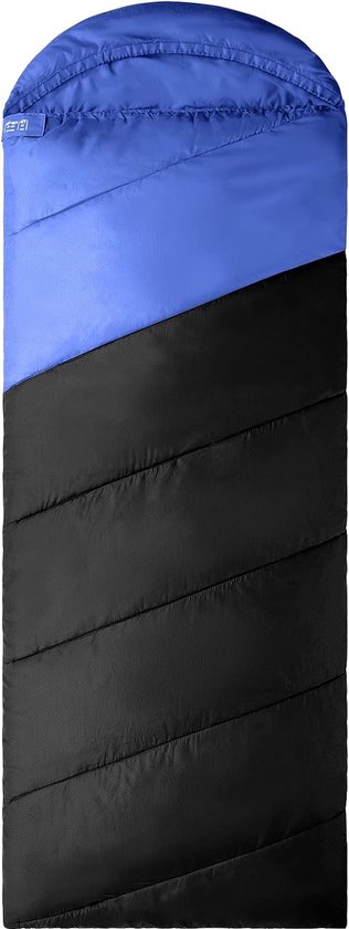 Slaapzak, 3 seizoenen, waterdichte outdoor slaapzak, ultralichte dekenslaapzak voor trekking, kamperen en reizen van Merkloos