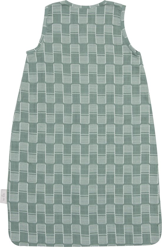 Slaapzak 68/80 (90cm) Sticky Stripes Green van Koeka.