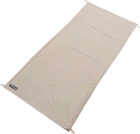 Slaapzak Binnenhoes - Katoenen Liner - Kamperen en Outdoor - Wasmachinebestendig - 185 x 80 cm - Beige