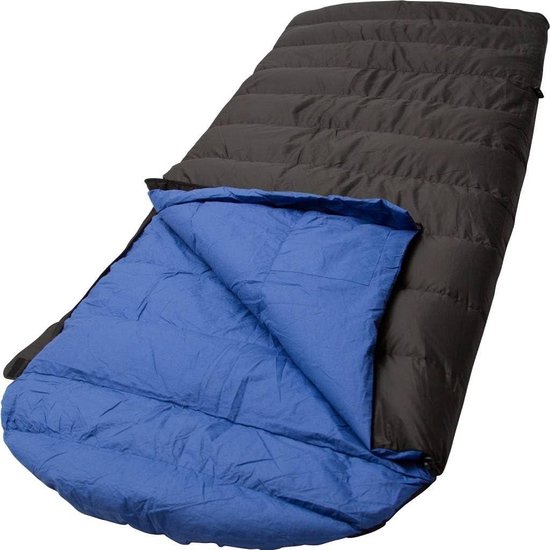 Slaapzak Blauwe Unisex-Adult Ranger Comfort NC 230x80 cm - Gevoerde Mummy Sleeping Bag van High Peak