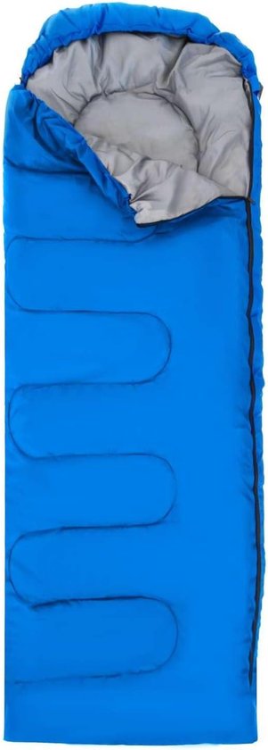 Slaapzak - Buiten slapen - Kamperen - Waterafstotend - 210 x 75 cm - Blauw