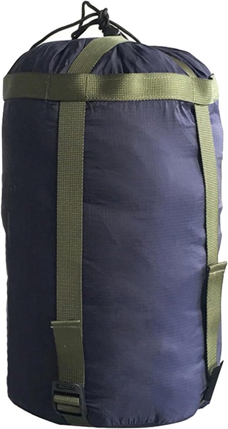 Slaapzak Compressiezak - Wandel Tas - Outdoor Avonturen - Waterdicht Nylon - 18x38 cm - Lavendel