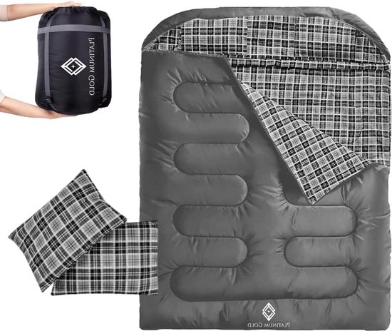 Slaapzak Dubbele - Comfortabel en warm model - Voor twee personen van Slaapza