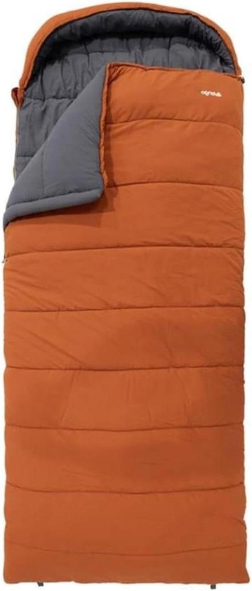 Slaapzak Grande - Vierkante slaapzak - Kamperen en outdoor - Veelzijdige 3-seizoenen - 223 cm lengte - Rood