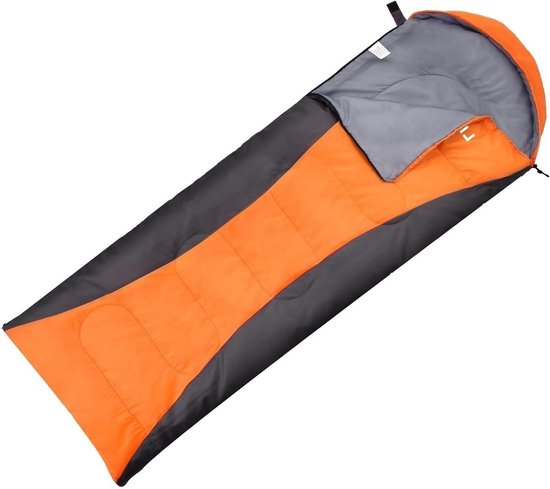Slaapzak - Kampeerslaapzak - Outdoor avontuur - Waterdicht ontwerp - 220x75cm - Oranje
