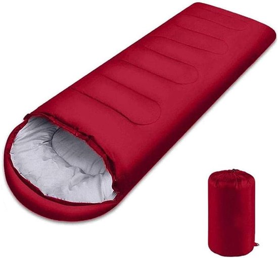 Slaapzak - Kampeerzak - Buiten slapen - Ademend katoen - Compact - Hol