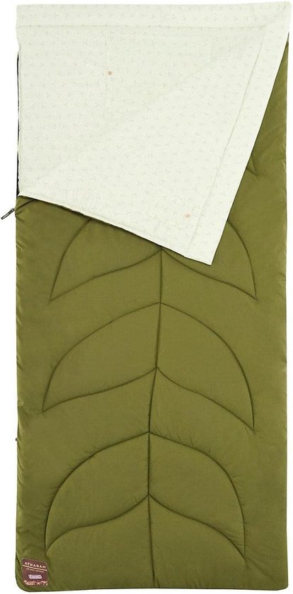 Slaapzak - Kampeerzak - Buiten slapen - Coletherm isolatie - 220x100 cm - Groen