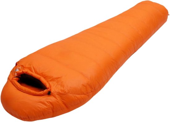 Slaapzak - Kampeerzak - Buiten slapen - Inclusief opbergzak - 3000g - Geel