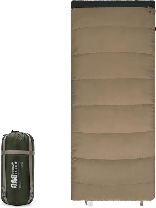 Slaapzak - Kampeerzak Dek - Buiten slapen - Scheurbestendig materiaal - 190 cm - Blauw