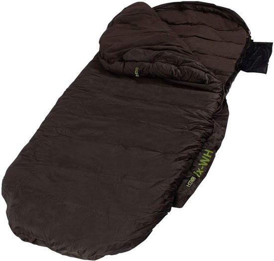 Slaapzak - Kampeerzak Kampeeruitrusting - Kamperen Vissen - 5 Seizoenen Comfort - 205x90cm - Bruin