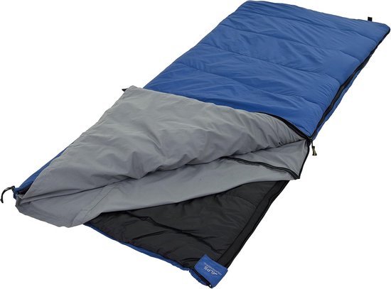 Slaapzak - Kampeerzak - Kamperen Buiten - Dubbellaags Isolatie - 213 cm - Blauw