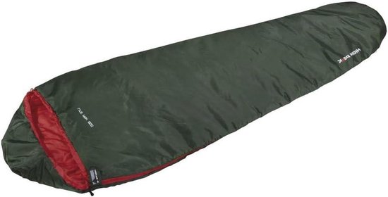 Slaapzak - Kampeerzak - Kamperen en Hiken - Waterafstotende Bionic Finish - 1 Persoon - Groen
