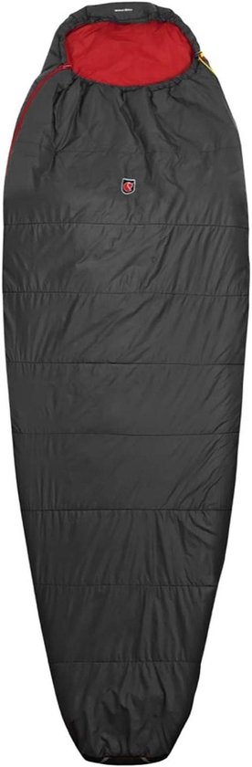 Slaapzak - Kampeerzak Mummie - Outdoor Overnachten - Warm bij vocht - 180 cm - Donkergrijs