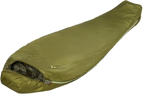 Slaapzak - Kampeerzak Outdoor - Buiten slapen - Warme synthetische vulling - One size - Avocado
