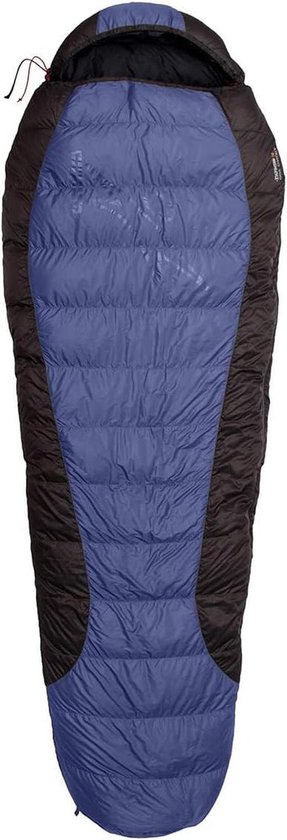 Slaapzak - Kampeerzak - Outdoor kamperen - Warmte kraag - 195 cm - Blauw grijs