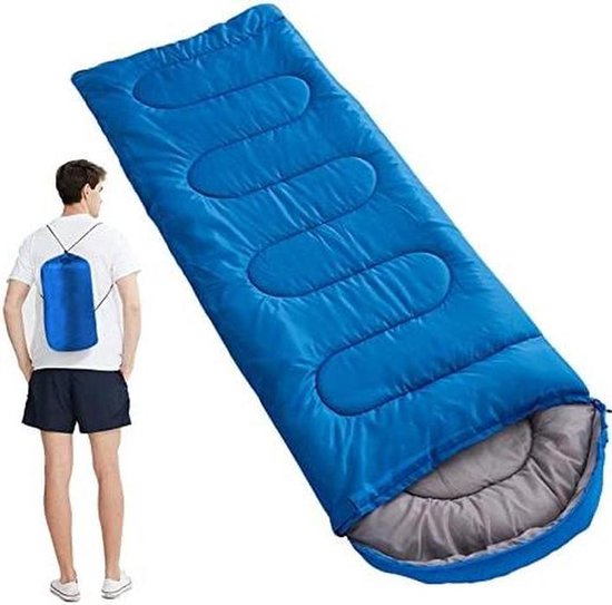 Slaapzak - Kampeerzak - Outdoor kamperen - Waterdicht ademend warm - Verdikt - Zwart