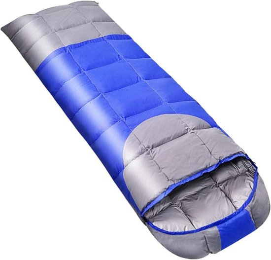 Slaapzak - Kampeerzak Outdoor slaapzak - Kamperen en Reizen - Waterdicht en Koude-resistent - 1.8 kg - Blauw