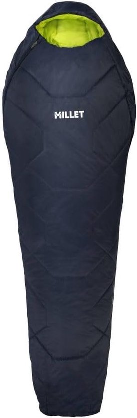 Slaapzak - Kampeerzak - Trekken en kamperen - Synthetische isolatie - 230 cm - Blauw