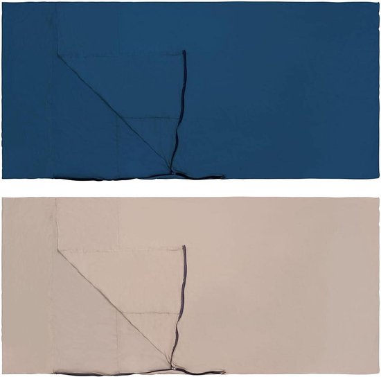 Slaapzak - Kampeerzak - Zomer kamperen - Water en scheurvast - 210 x 100 cm - Khaki