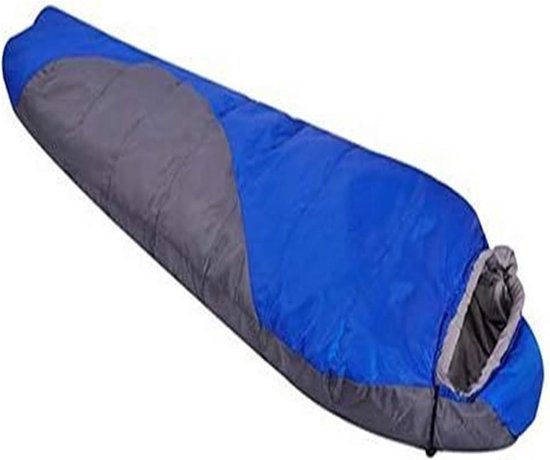Slaapzak Katoen - Kampeerzak Outdoor - Kamperen en Reizen - Dubbel Dicht Ritsontwerp - One Size - Kleurrijk