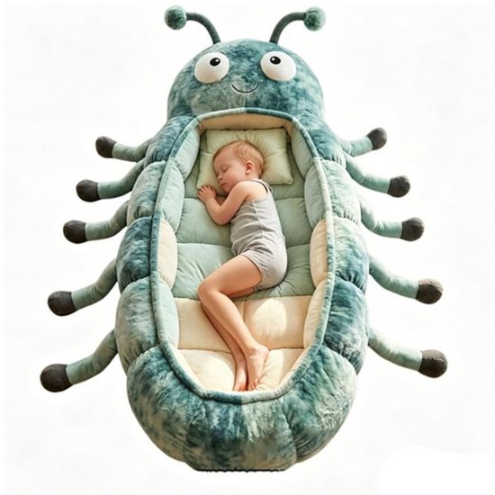 slaapzak - kinderslaapzak - Dekenmodel slaapzakken - 80 * 180cm - kinderslaapzak - slaapzak junior -knuffel slaapzak - 2 in 1 slaapzak - zacht en wollig - om te spelen, knuffelen, slapen van Merkloos