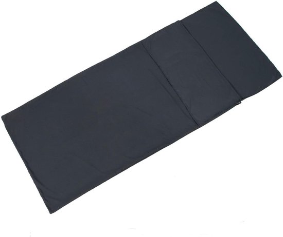 Slaapzak Laken - Reis Laken - Kamperen en Reizen - Licht en Compact - 205x85 cm - Metallic
