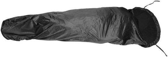 Slaapzak Liner - Binnenhoes - Kamperen - Verhoogt warmte - 225 cm - Zwart