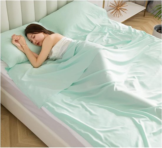 Slaapzak Liner - Draagbare Slaapzak - Outdoor Kamperen - Schone Comfortabele - Voor Volwassenen - Niet Gespecificeerd
