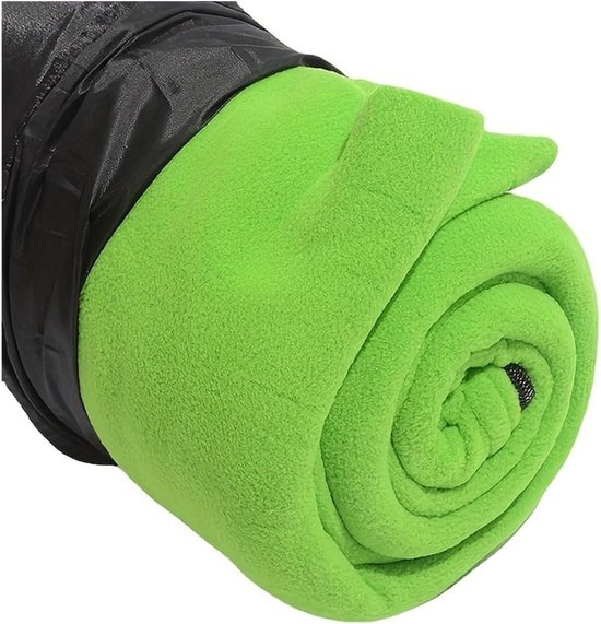 Slaapzak Liner - Reis Liner - Kamperen en Reizen - Lichtgewicht en Compact - One Size - Fruit Groen