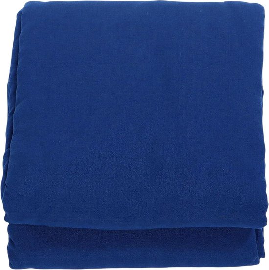 Slaapzak Liner - Reislaken Slaapzak - Comfortabel Slapen - Geïntegreerde Kussensloop - 180x210 cm - Blauw