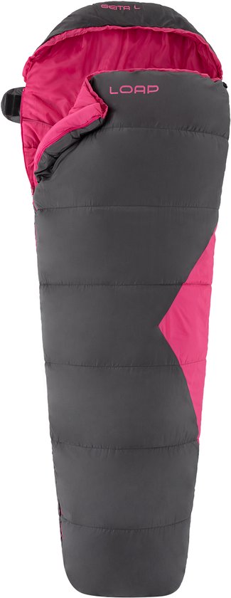 Slaapzak Loap Geita Lady Grijs L-rits links - L-levý zip van Merkloos