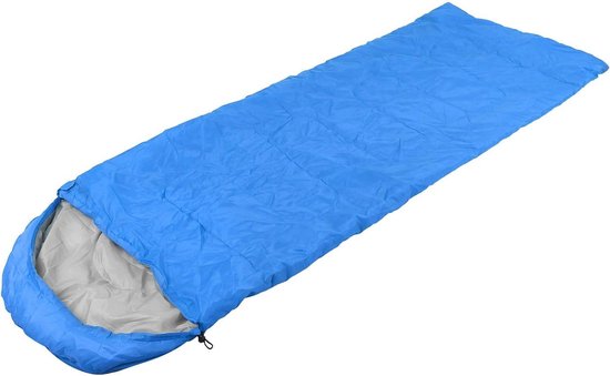 Slaapzak met Kap Waterdicht en Comfortabel - Envelop Stijl, Dubbelzijdige Rits - Volwassen Slaapzak voor Kamperen, Wandelen, Backpacken