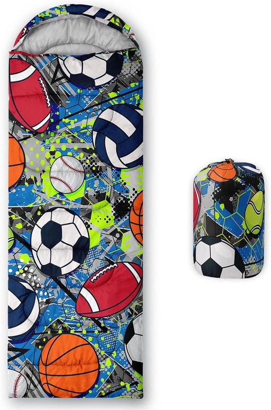 Slaapzak Mummie - Outdoor Slaapzak - Kamperen en wandelen - Waterdicht en ademend - 80 x 230 cm - Groen