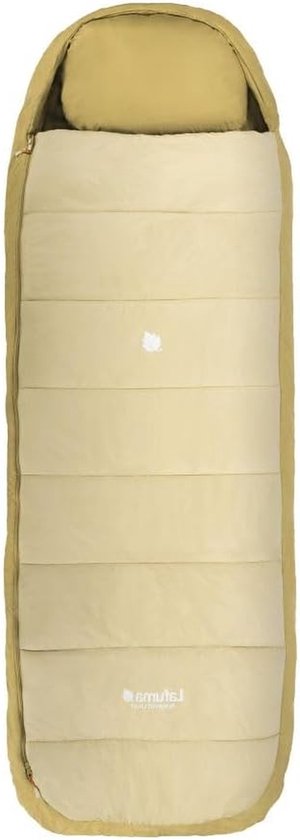 Slaapzak - Mummy slaapzak - Kamperen en outdoor - Waterafstotend - 220 cm - Geel