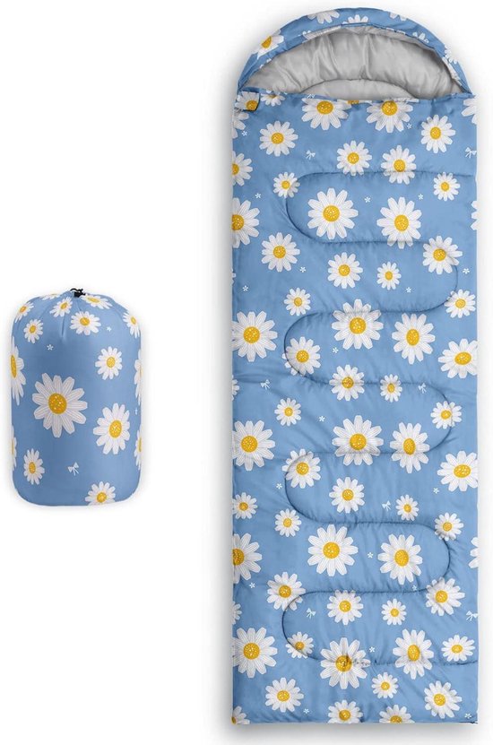 Slaapzak - Mummy slaapzak - Kamperen en wandelen - Waterdicht en ademend - 230 x 80 cm - Multi