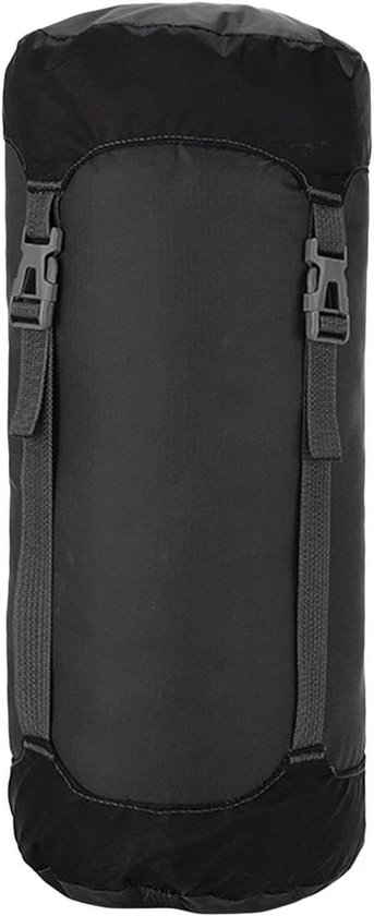 Slaapzak Opbergzak - Compressiehoes Tent - Kampeeruitrusting Opslag - Waterafstotend Nylon - Maat M - Zwart