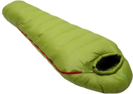 Slaapzak Outdoor - Kampeerzak Reisdeken - Kamperen en Reizen - Waterdicht en Winddicht - 210 cm x 80 cm - Groen