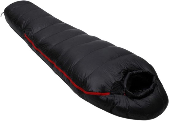 Slaapzak Outdoor - Kampeerzak Warm - Kamperen Backpacken - Waterdicht Winddicht - 210 x 80 cm - Zwart