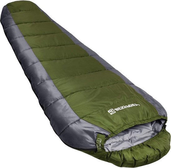 Slaapzak outdoor klein en licht waterafstotend mummieslaapzak 3 seizoenen voor camping slaapzak trekking en bergbeklimmen met extra warmte Slaapzak voor camping van Forceatt