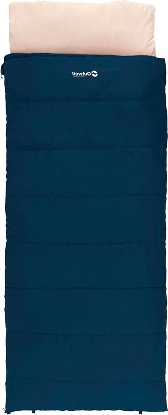 Slaapzak - Outdoor tas - Kamperen en wandelen - All-weather ontwerp - 220 x 85 cm - Blauw