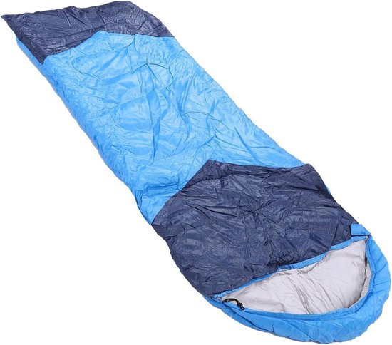 Slaapzak - Outdoor tas - Kamperen en wandelen - Thermisch geïsoleerd - 2-persoons - Grijs