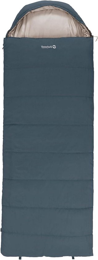 Slaapzak - Outdoor uitrusting - Kamperen en wandelen - Compact op te bergen - 236 cm - Blauw