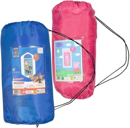 Slaapzak PAW Patrol 140 x 70 cm - Kinderslaapzak - Zachte Junior Slaapzak - Ideaal voor Logeren & Kamperen